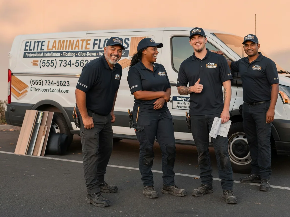 Laminate flooring installation company in Hermitage, MO